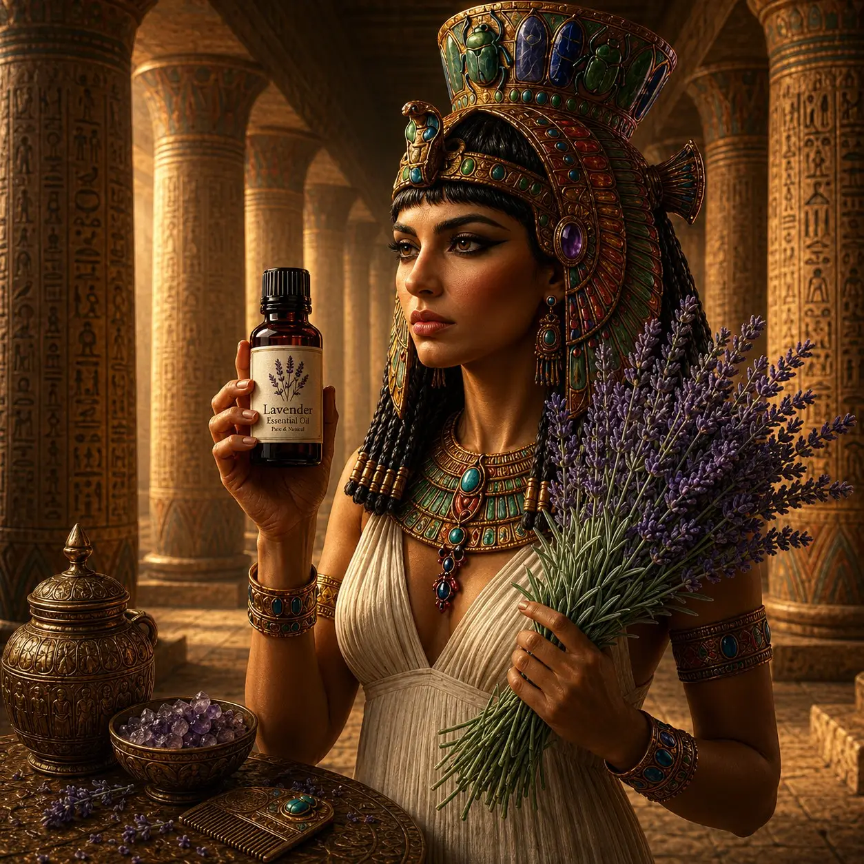 Lavender essential oil