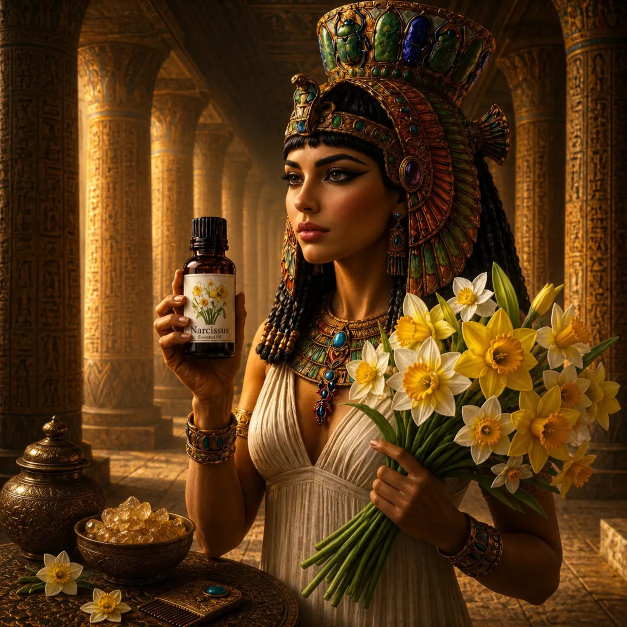 Narcissus essential oil